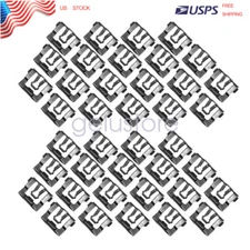 40Pcs Black Window Trim Molding Clips Fits For Ford Mustang 64-93