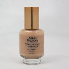 MAX FACTOR Whipped Creme Fluid Makeup ( COOL BRONZE 5) 1.25 oz DISCONTINUED