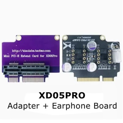 XD05Pro OAMP Decoding Earphone Board Amplifier Standard Mini PCI-E Extend Adapte