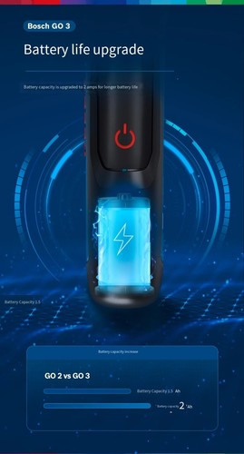 NEW For Bosch GO 3 Professional Kit, Lithium-ion Cordless Screwdriver + Case - Picture 8 of 15