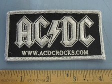 AC/DC Rocks Epic Records 2002 promotional patch Flawless New old stock