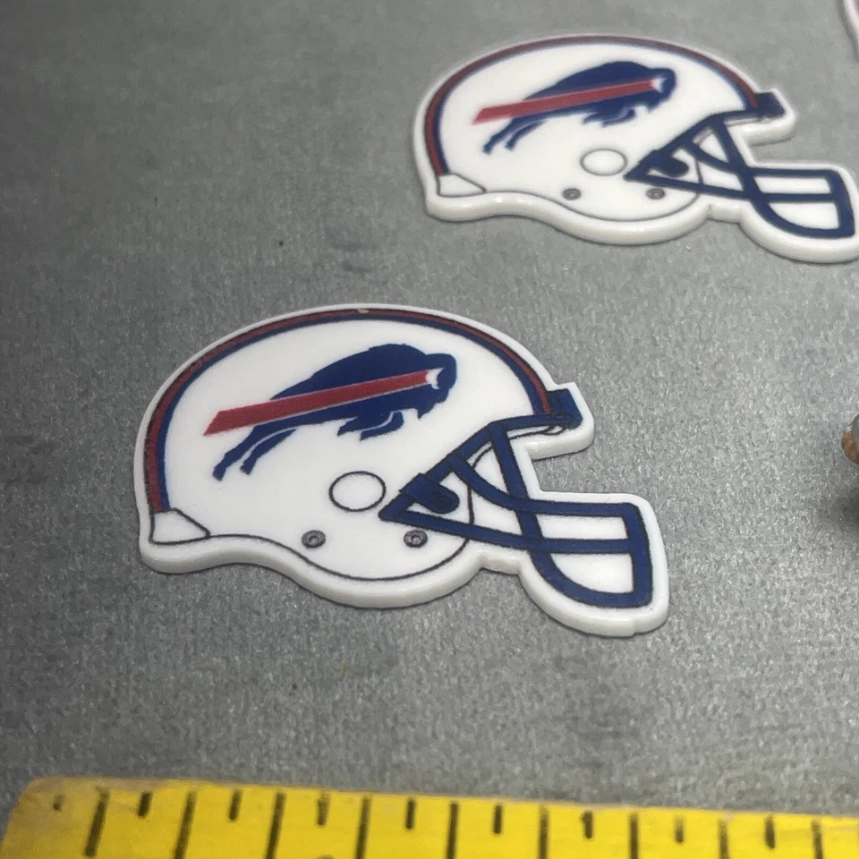 Джош Аллен Teenymates лот из 2 фигурок бонус 5 плоских шлемов Buffalo Bills - Изображение 3 из 4