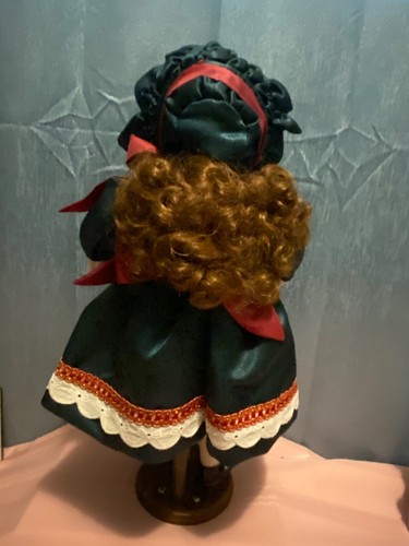 Dynasty Doll Collection: Joy Porcelain 16-in with Stand Doll 02758 - Picture 7 of 7