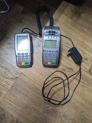 VeriFone Vx520 EMV NFC Credit Card Machine And Touchpad 617724225581| eBay