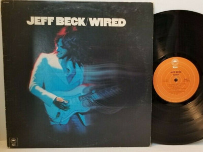 JEFF BECK Wired LP 1976 Epic PE 33849 - Play Tested EX-  *A2