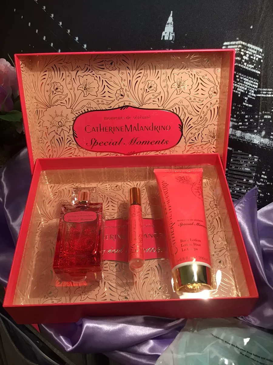 Catherine Malandrino SPECIAL MOMENTS 3 Pc Perfume Gift Set BNIB, RV $166