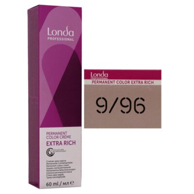 Londa Professional permanente Cremehaarfarbe Extra Rich 60 ml 9/96 lichtblond ce