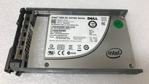 DELL R0KXM 0R0KXM 100GB 6G SFF SSDSC2BA100G3T INTEL S3700 SERIES 2.5" SATA SSD - Picture 2 of 3