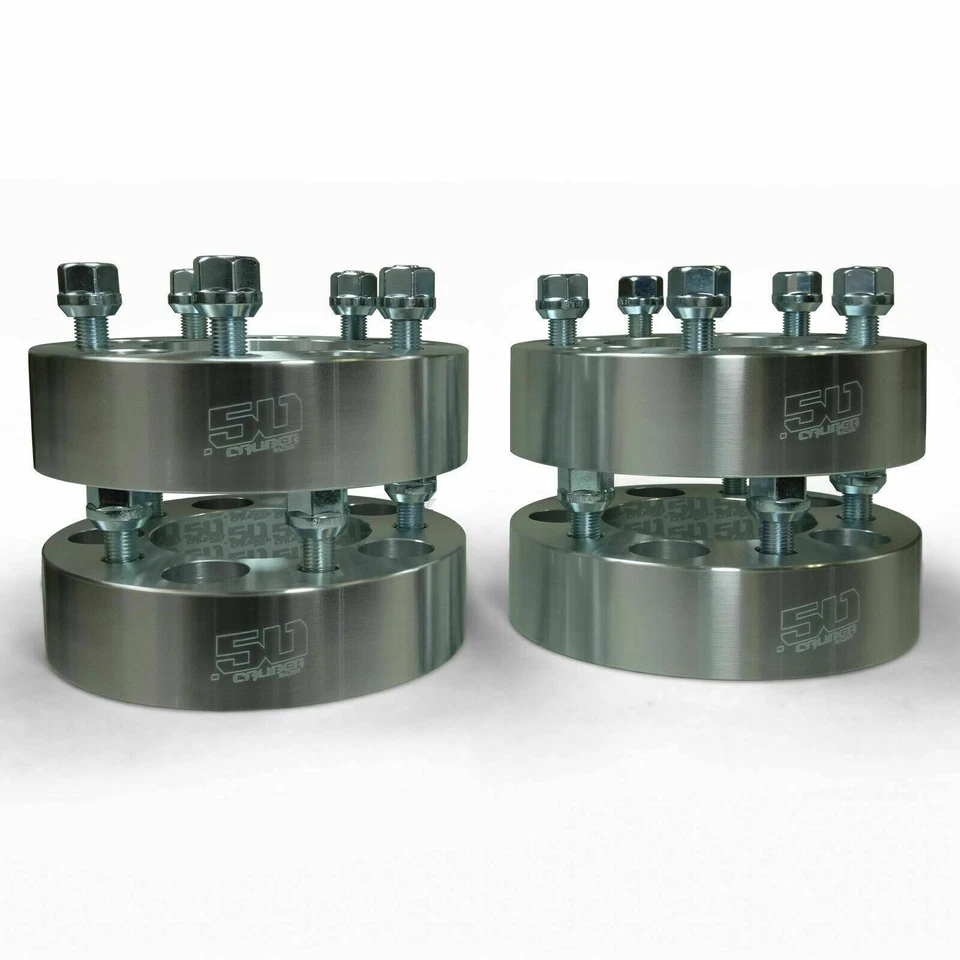 Cuatro espaciadores de rueda de 2" 4x110 12x1,25 tacos compatibles Yamaha Viking Wolverine YXZ1000R Foto 4 de 4