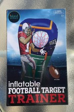 Inflatable Football Toss Target Party Game, Sports Toys Gear New Open Box Read
