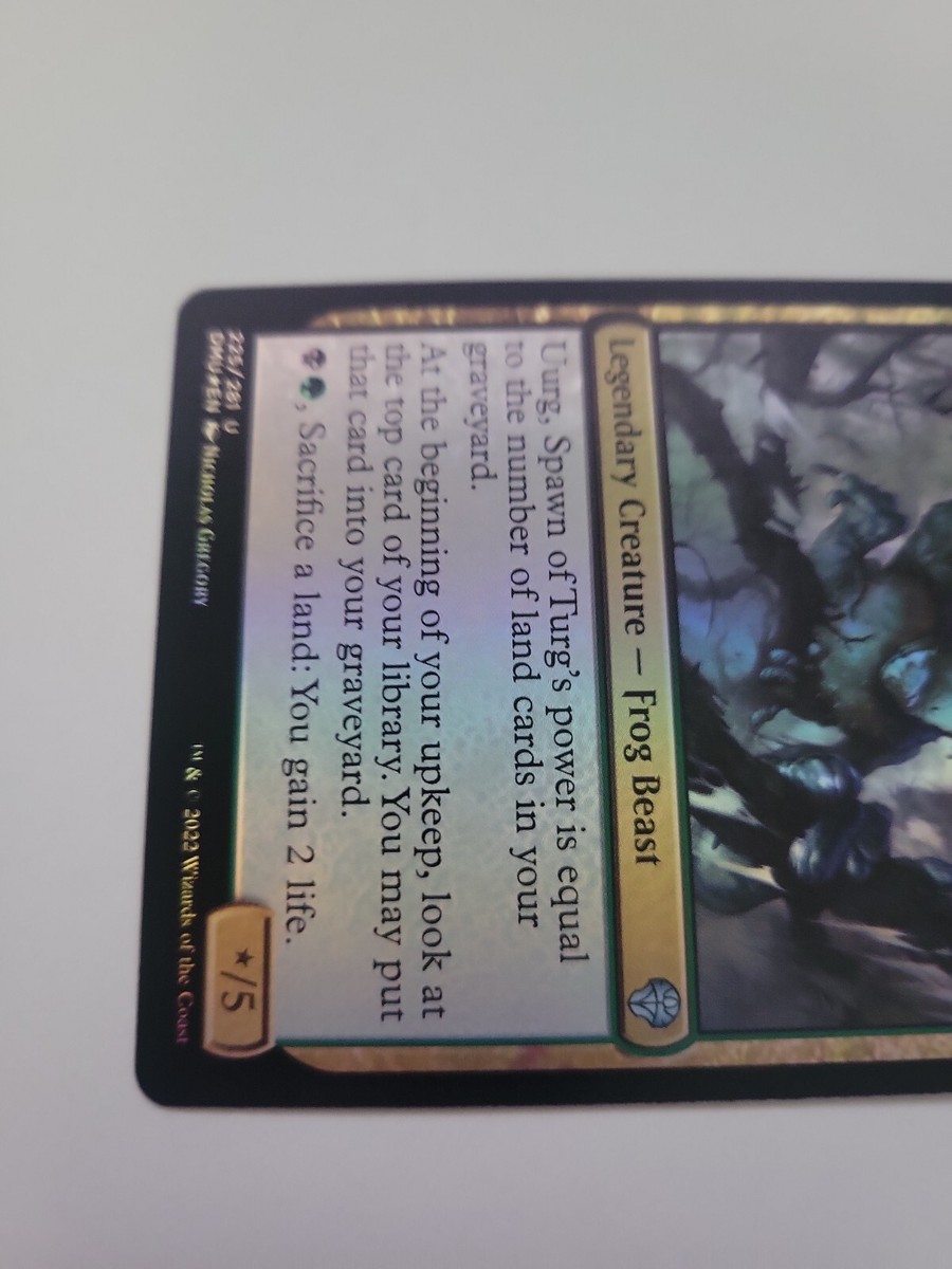 MTG Uurg, Spawn of Turg Dominaria United 225/281 Holo Uncommon