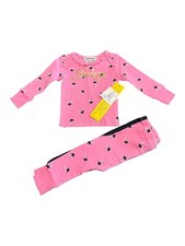 Juicy Couture Baby Girl 2pc Pajama Set. Size:12M
