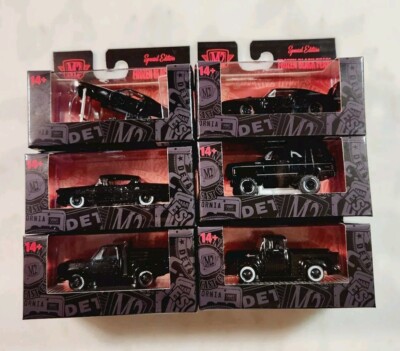 ミニカー M2MACHINES 2024 M2 Machines Frozen Black Pearl Complete Set Of 6 with Sleeve