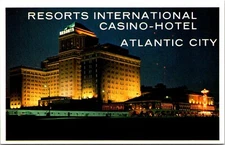 Postcard Resorts International Casino Hotel Atlantic City New Jersey B153