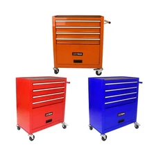 4 Drawers Rolling Tool Box Cart Chest Tool Garage Storage Cabinet with Wheels