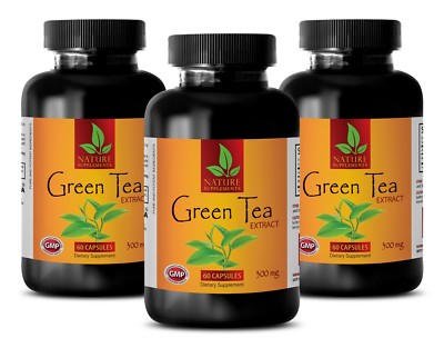Green Tea Extract Pills - Green Tea Extract Pills 300mg - Healthy Skin - 3B