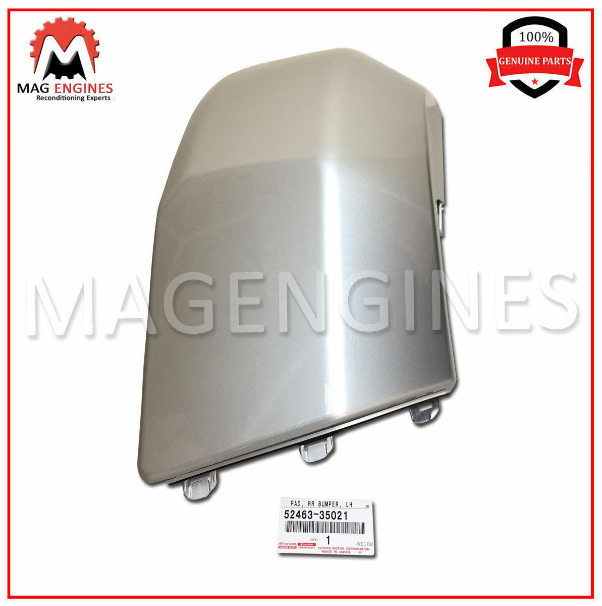 52463-35021 GENUINE OEM REAR BUMPER PAD, LH 5246335021 | eBay