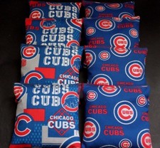 Chicago Cubs Cornhole Bean Bags 8 ACA Regulation Toss Bags MLB Fans Gift