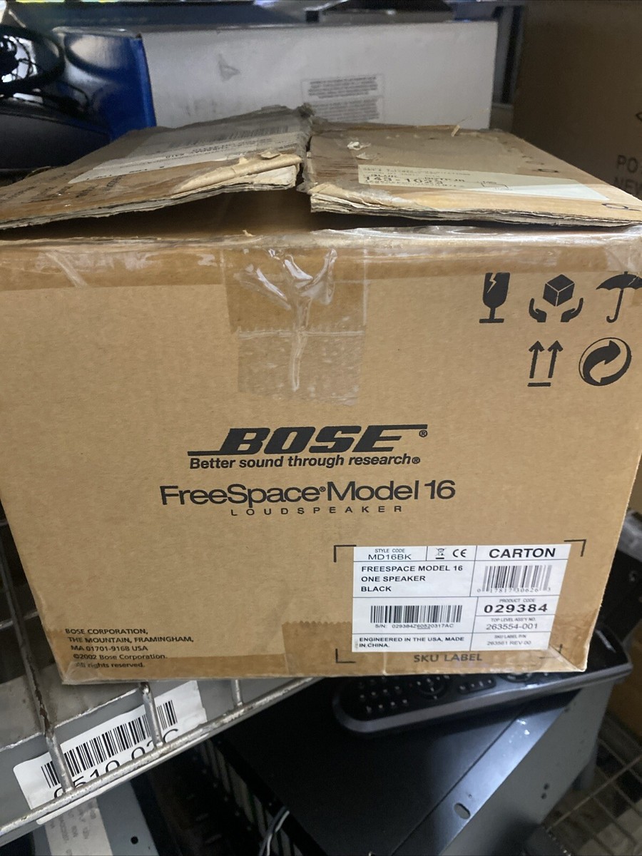 スピーカー・ウーファー BOSE Model 16 FreeSpaceR Loudspeaker Bose® FreeSpace® DS 16SE (Black) 2-1/4