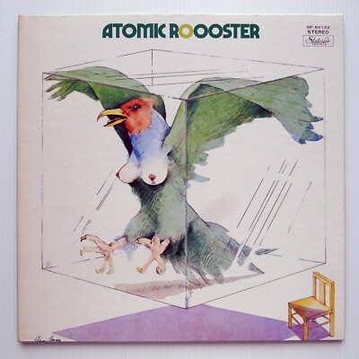 Atomic Rooster    Atomic Rooster JAPAN 1970 NEAR MINT vinyl LP SP-80132
