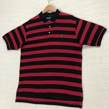 Polo Golf Ralph Lauren Striped Polo Shirt Short Sleeve Casual Top Mens L