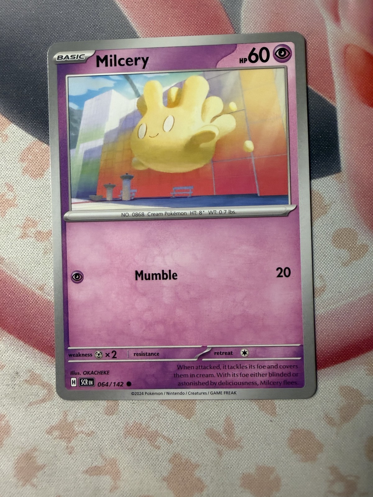 Milcery - Common SV07: Stellar Crown 064/142 NM English