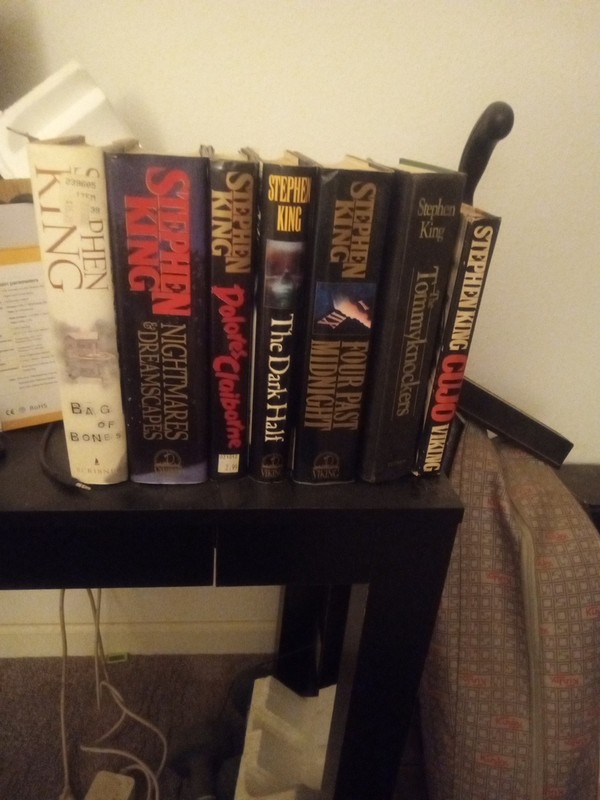 stephen king lot hardcover 7 Books
