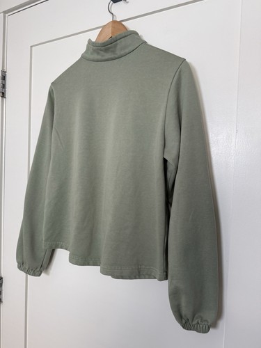 Columbia Top Mujer Talla S Verde Salvia 1/4 Cremallera Manga Larga Pullover Aire Libre Senderismo - Imagen 7 de 11