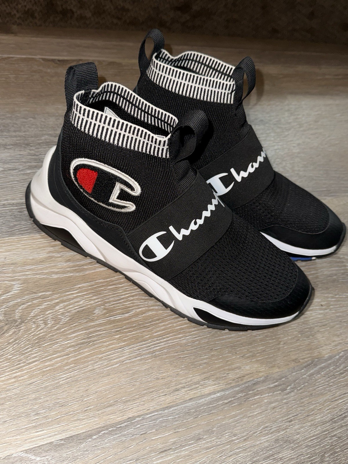 Black White Mesh Size 7