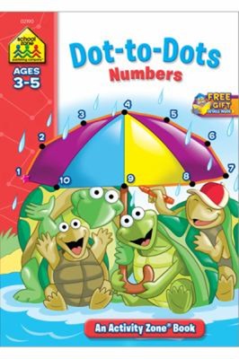 Dot-to-Dot Numbers Paperback Joan Hoffman School Zone