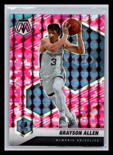 2020-21 Panini Mosaic #17 Grayson Allen Mosaic Camo Pink