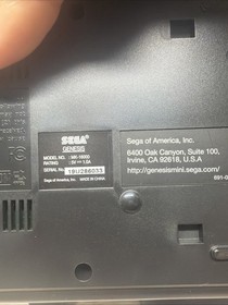 Sega Genesis Mini Classic Console MK-16000 W/ 2 Controllers Tested Works