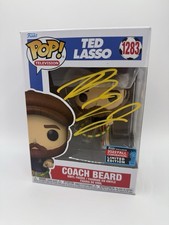 BRENDAN HUNT SIGNED COACH BEARD TED LASSO FUNKO POP - BECKETT COA
