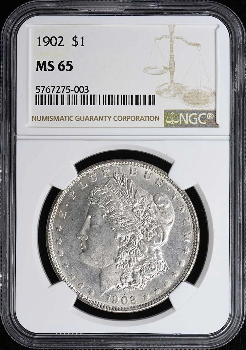1902 Year Grade MS 65 Morgan Dollars (1878-1921) for sale | eBay