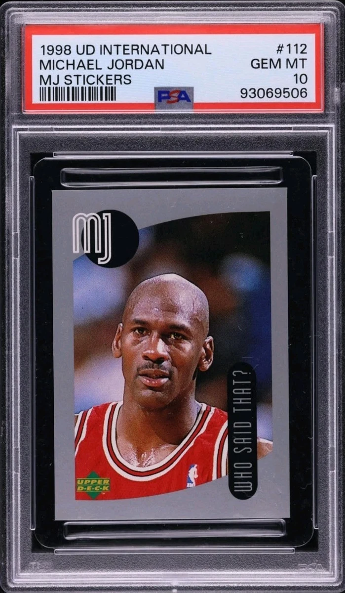 Michael Jordan PSA 10 Graded Basketball Trading Cards for sale | eBay