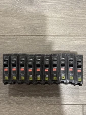 USED Square D QO120 20 Amp 1-Pole 120V Circuit Breaker PLUG-ON Lot Of 10