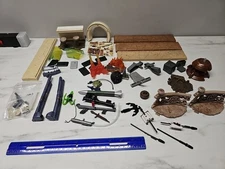 Lot of 56Action Figure Parts/pieces  AS-IS -Starwars DC Various Brands 