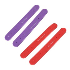 ̆ 1 paire de sangles d'éperon universelles polyvalentes réglables TPE sangles d'éperon pour