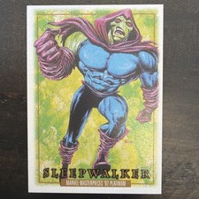 Sleepwalker 2024 Marvel Masterpieces '92 Platinum Leather #89
