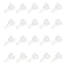 40 Pcs Pet Silicone Nurser Nipples Replacement Pacifiers for Feeding Bottles