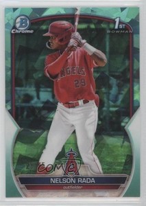 2023 Bowman Sapphire Edition Chrome Prospects Aqua /55 Nelson Rada #BCP-132