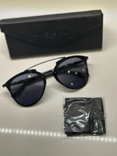 Privé Revaux Sunglasses – Black Frame, Dark Lenses – With Case & Cloth – Unisex