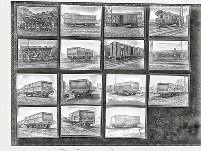 15x DB Neg. 1959 MF 4×6cm Ommu 56 Hubkipper Ommi 51 Gms 54 Bie auf Rollböcke Stg