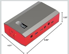 Portable Power Bank AC 65W Phone Charger Camping Trip Travel Battery Backup