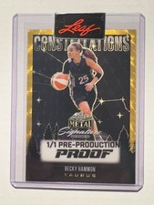 Becky Hammon 2024 Leaf Metal Multisport Constellations Pre-Production Proof 1/1