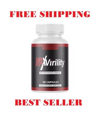 Max Virility  Pills for MEN to Boost Performance Stamina & Endurance  60ct