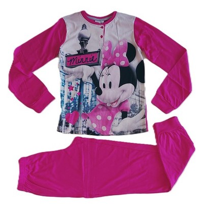 Disney Minnie  Mouse Minnie Schlafanzug Pyjama Gr. 116 / 122 NEU