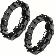 1x Hematite Bracelet for Men Women Bangle Bracelet Magnetic Tiger Eye Bracelets
