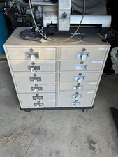 Diebold highly secured Lockable Metal, 12 Drawer Multi-Drawer Storage Cabinet