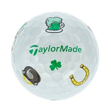 RARE TaylorMade TP5 Pix ST PATRICK  S DAY SHAMROCK Lucky Golf Ball MINT AAAAA